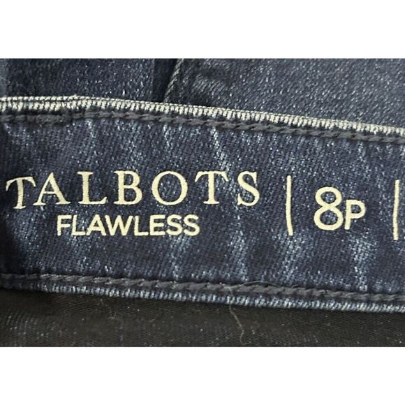 Talbots Flawless High-Waist Jegging Ankle Jeans 8P Blue Stretch - Picture 3 of 7